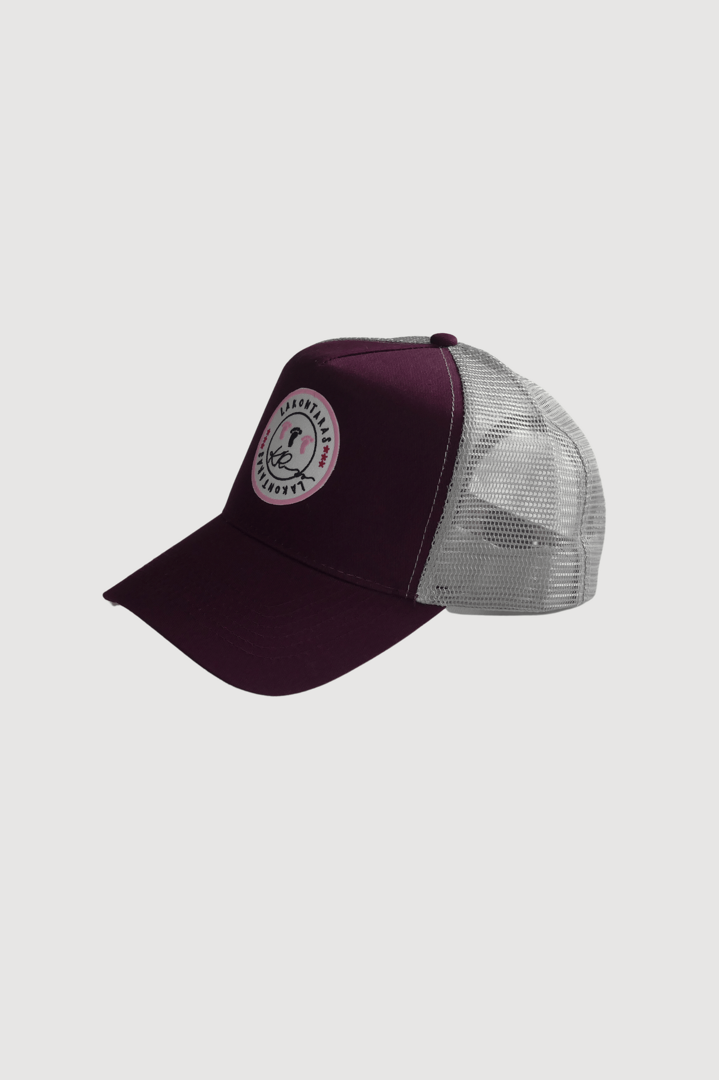 Casquette Bordeaux et Gris