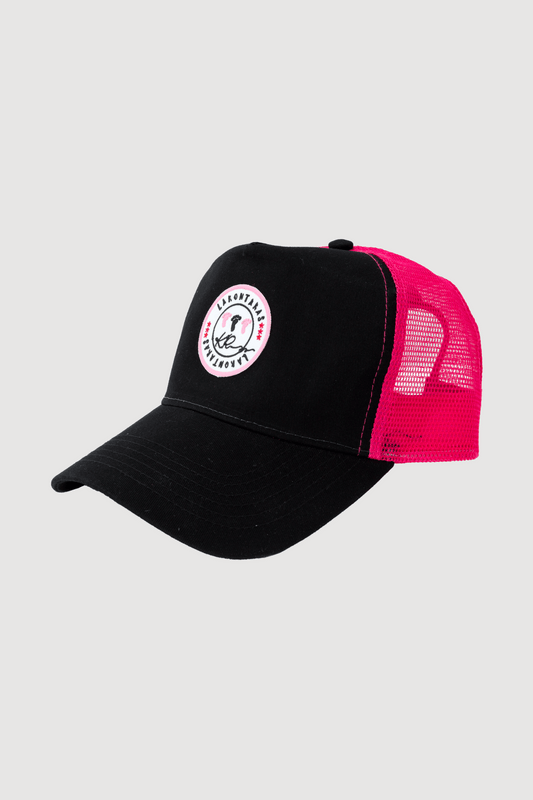 Casquette Noir et Rose