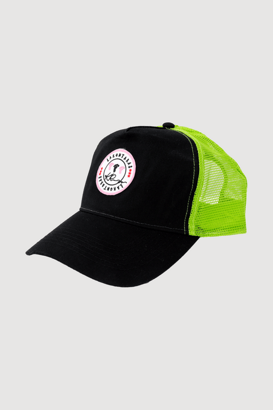 Casquette Noir et Vert clair